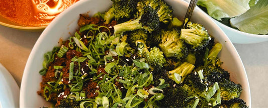 Bison & Broccoli Over Jasmine Rice