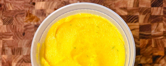 Three-Minute Mango-Lime Sorbet