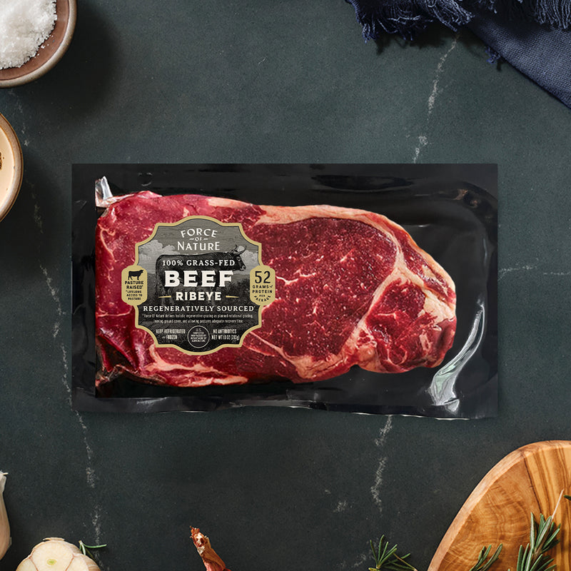 Grass Fed Beef Ribeye Steak