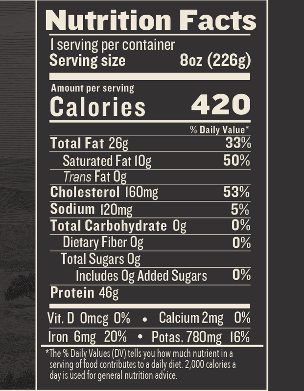 Grass Fed Beef Sirloin Steak