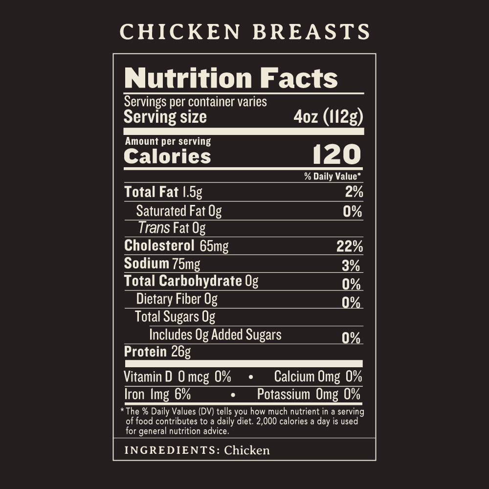 Heritage, Slow-Growth Chicken Breasts