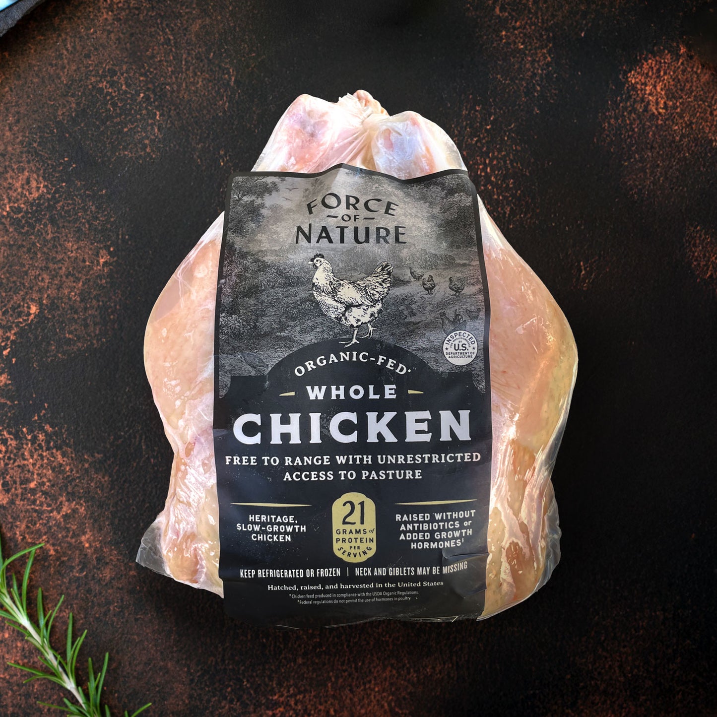 Heritage, Slow-Growth Whole Chicken