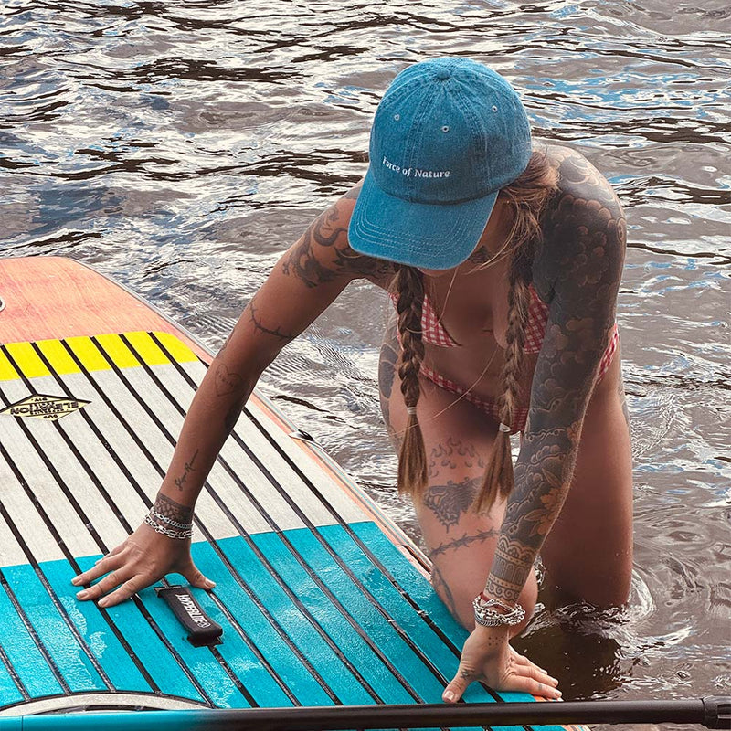 "Force of Nature" Denim Dad Hat