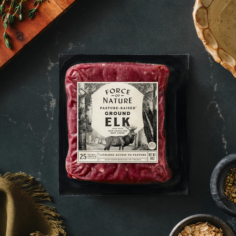 Grass Fed Ground Elk