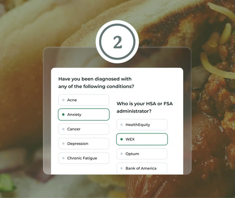 Take a quick, private health survey