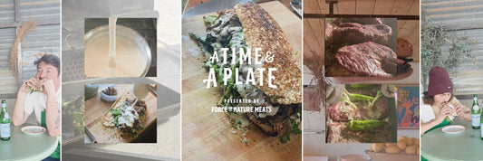 Beef & Broccolini Sandwich w/ Beer Cheese Fonduta - A Time & A Plate Recipe