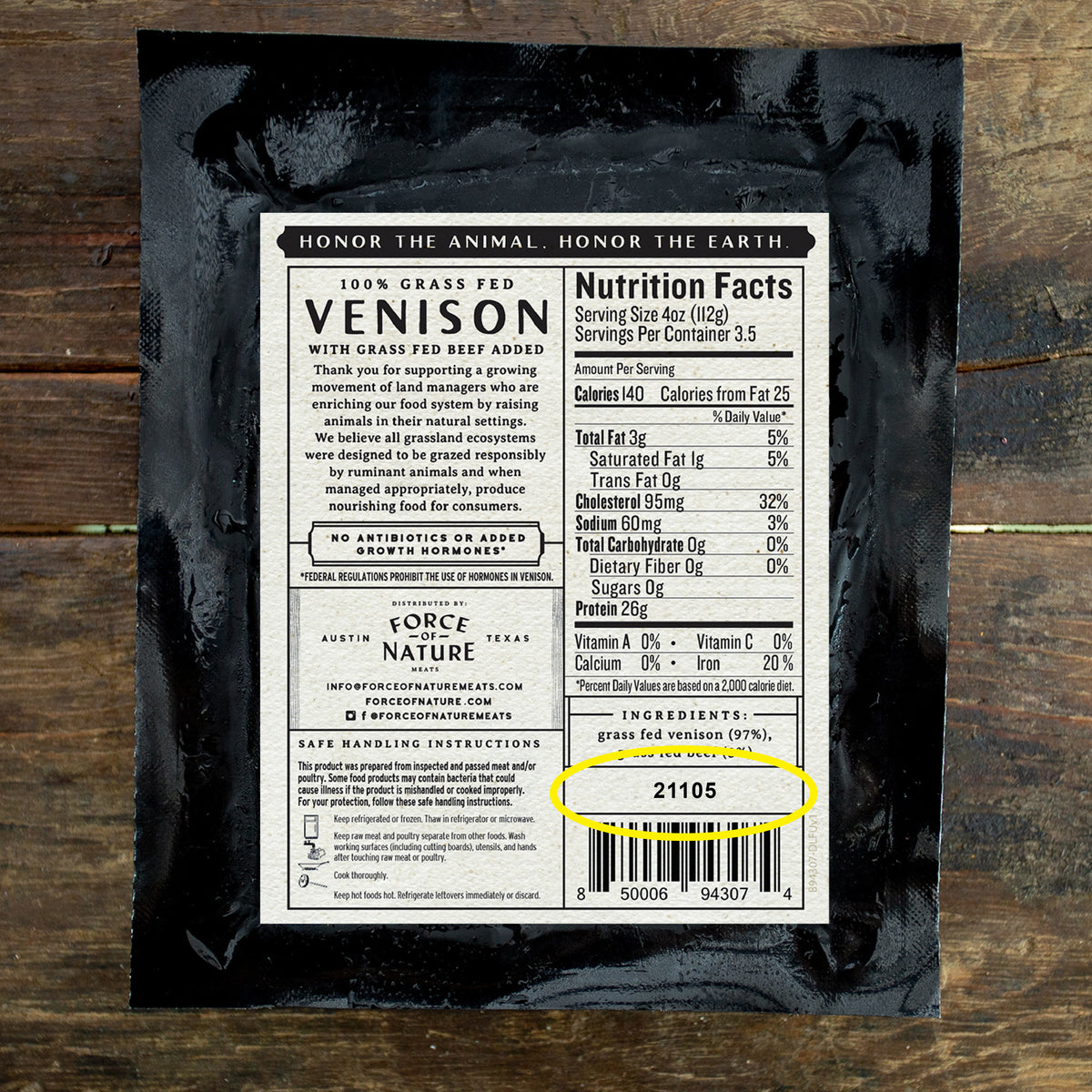 HOW DO I READ THE DATE CODE? – Force of Nature Meats
