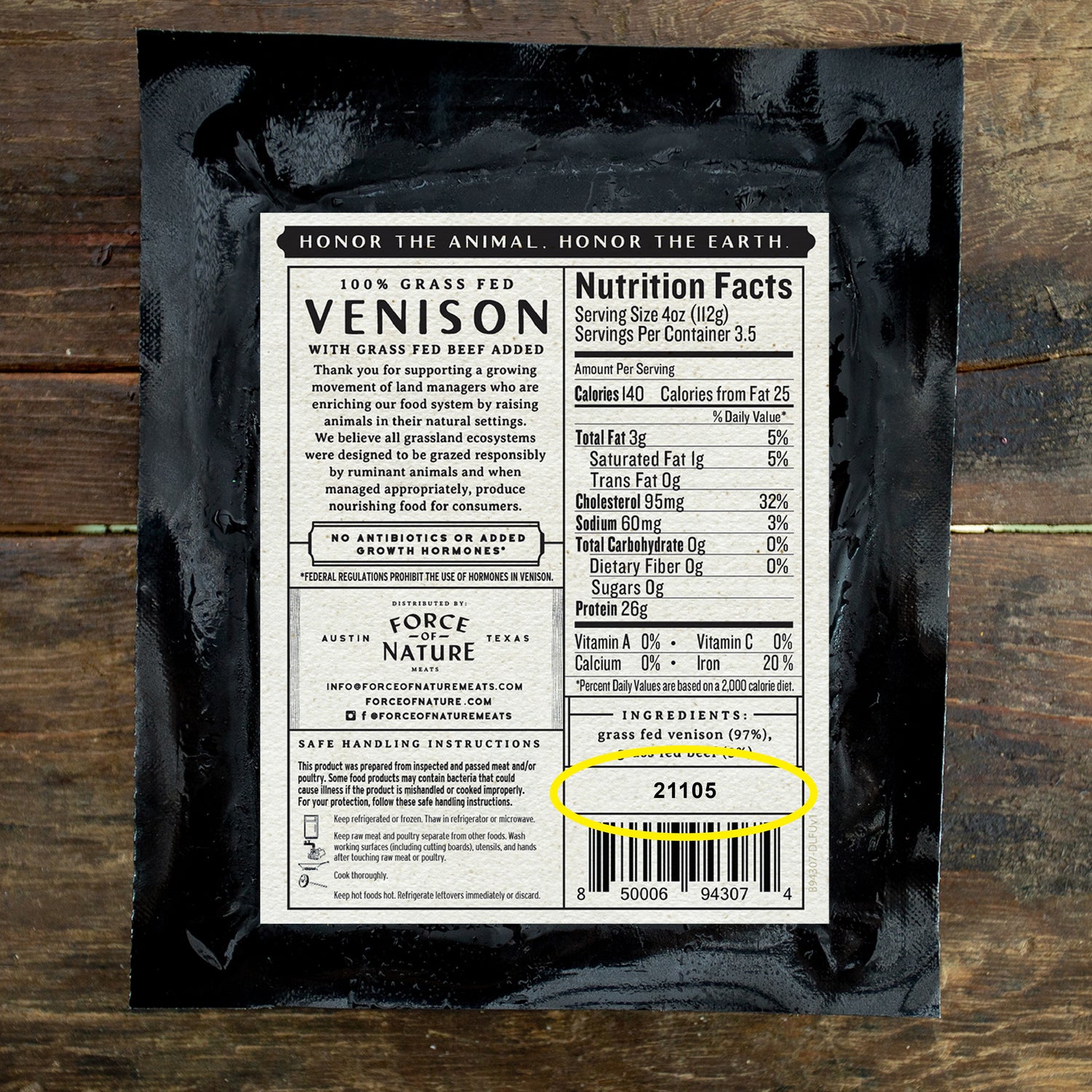 HOW DO I READ THE DATE CODE? – Force of Nature Meats