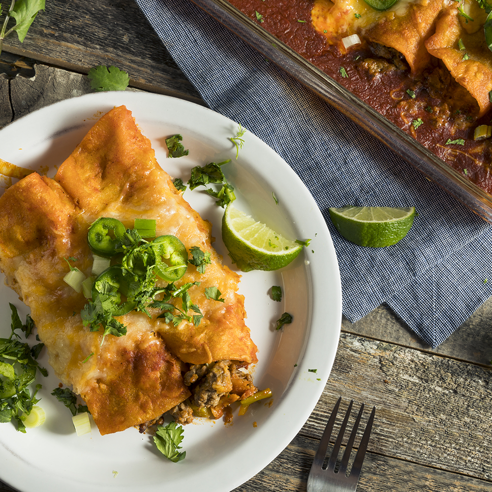 ANCESTRAL BEEF ENCHILADAS