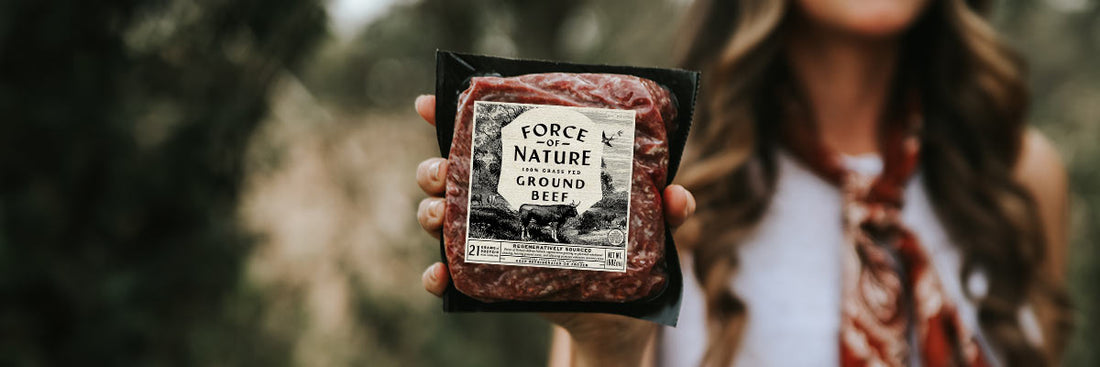 3 Easy Recipes ft. Force of Nature's Regenerative Ground Beef