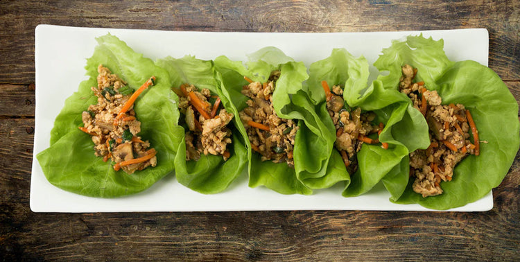 SPRING LETTUCE WRAPS with Pasture Raised Ground Chicken - Force of ...