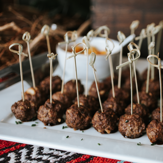 VENISON & PORK ASIAN MEATBALLS