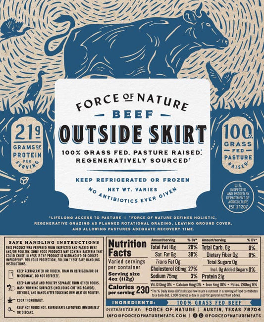 Outside skirt steak.