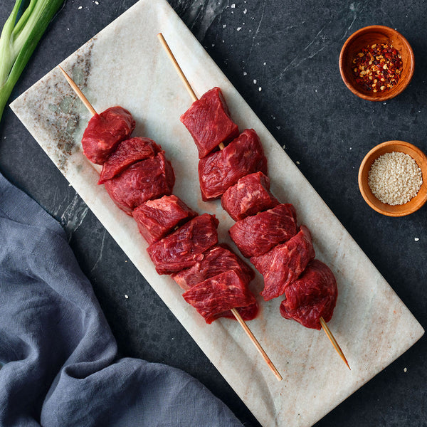 Grass Fed Beef Kabob Meat – Force of Nature Meats