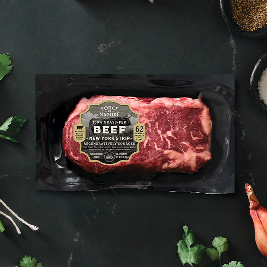 Grass Fed Beef NY Strip Steak