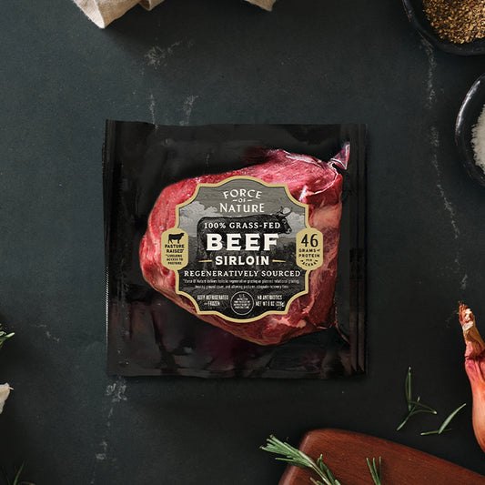 Grass Fed Beef Sirloin Steak