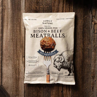 Grass Fed Bison and Beef Homestyle Meatballs thumbnail 1