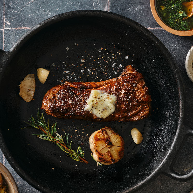 Grass Fed Bison NY Strip Steak