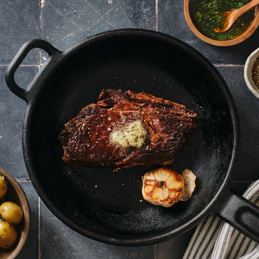 Grass Fed Bison Ribeye Steak