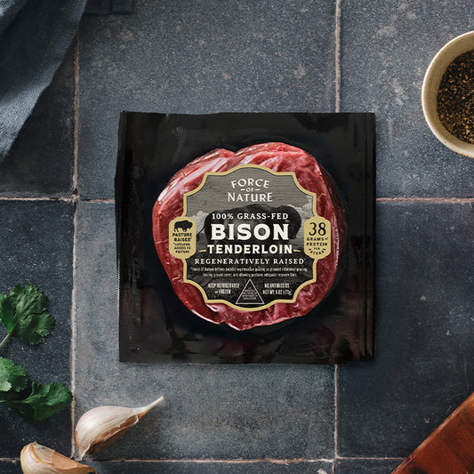 Grass Fed Bison Tenderloin Filet