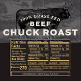 Grass Fed Beef Chuck Roast