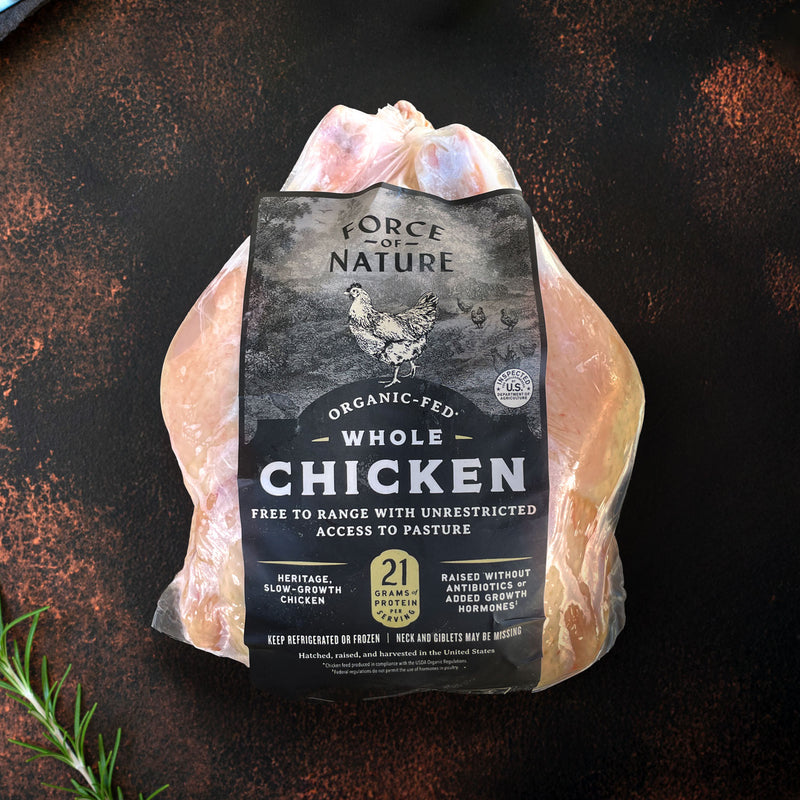Organic-fed Whole Chicken