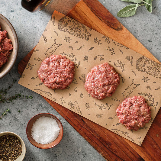 Grass Fed Venison and Beef Breakfast Sausage