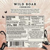 Free Range Wild Boar Chorizo Sausage