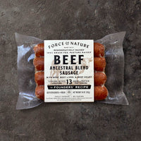 Grass Fed Beef Ancestral Blend Sausage thumbnail 1