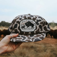"Wild By Nature" Camo Rope Hat thumbnail 1