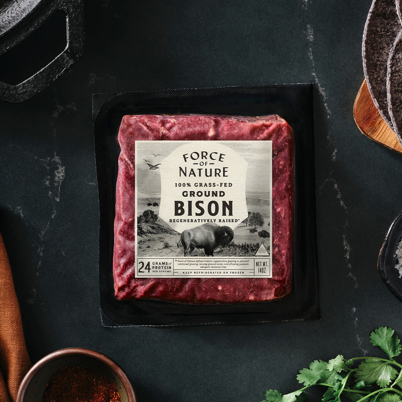 Grass Fed Ground Bison