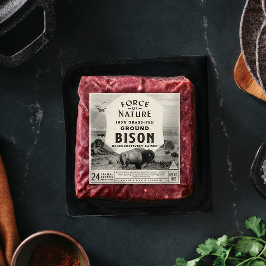 Grass Fed Ground Bison