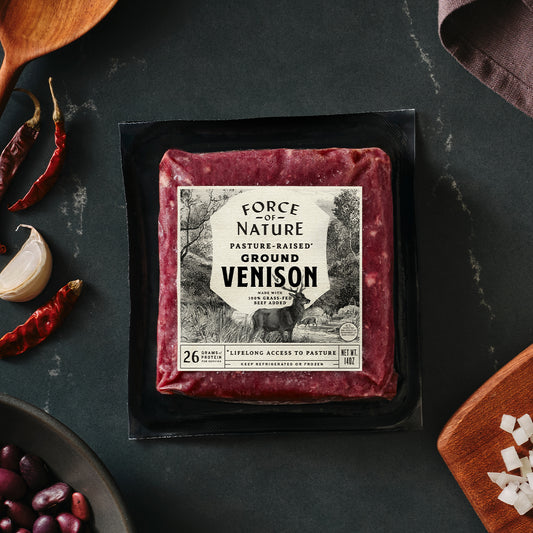 Grass Fed Ground Venison