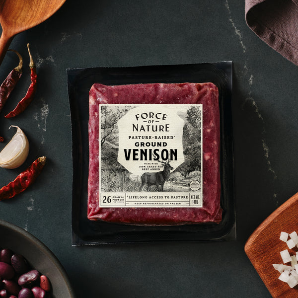 Grass Fed Ground Venison