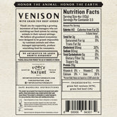 Grass Fed Ground Venison