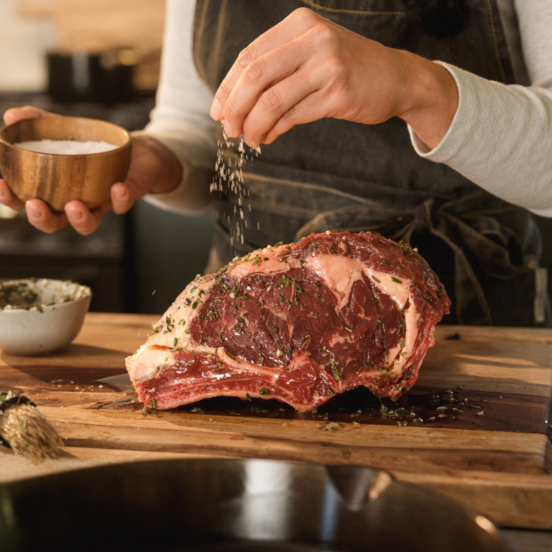 Grass Fed Beef Standing Rib Roast