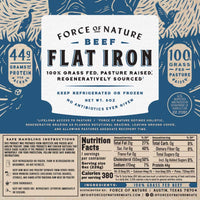 Grass Fed Beef Flat Iron Steak thumbnail 4