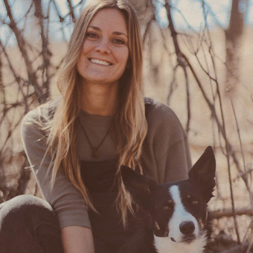 Force Of Nature speaker and her dog