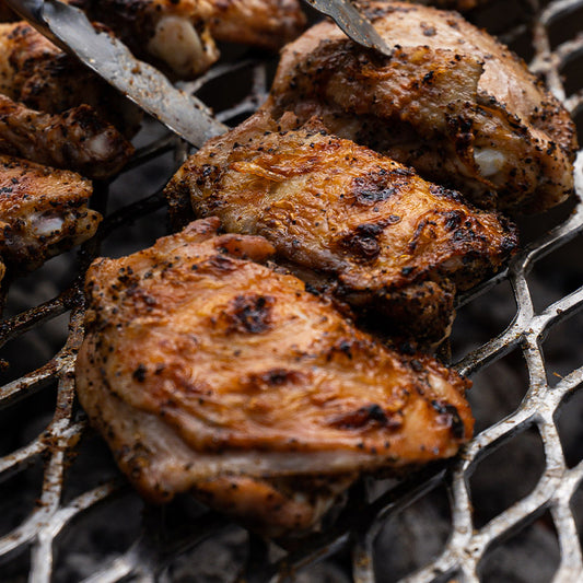 Pasture Raised Chicken Thighs (Bone-In, Skin-on)