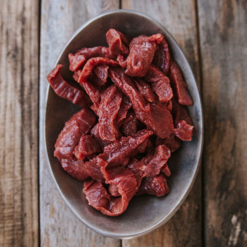 Grass Fed Bison Steak Strips