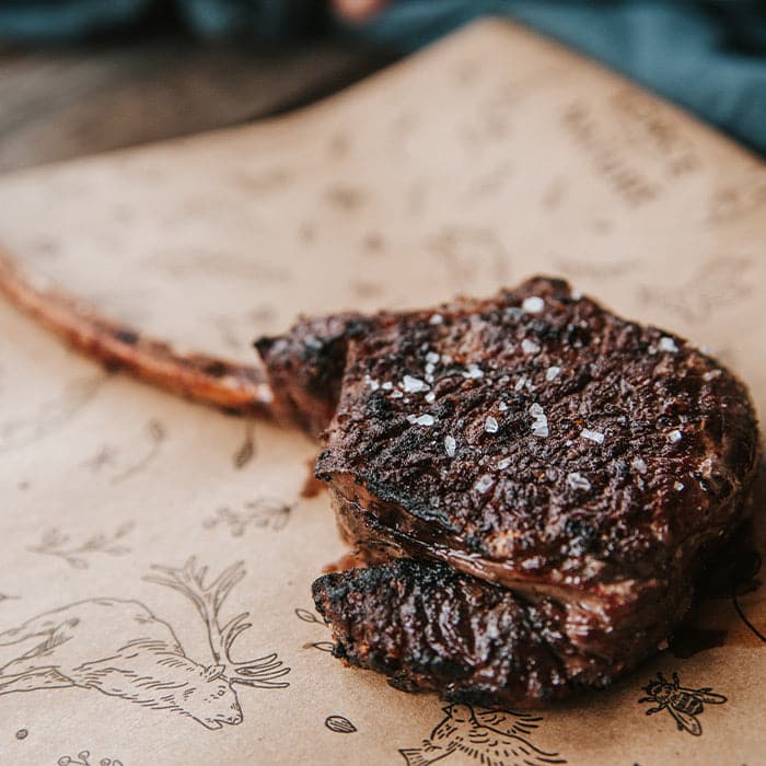 Venison Tomahawk Steak