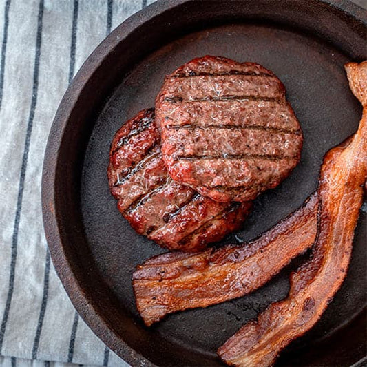 Bison Bacon Burger Patties