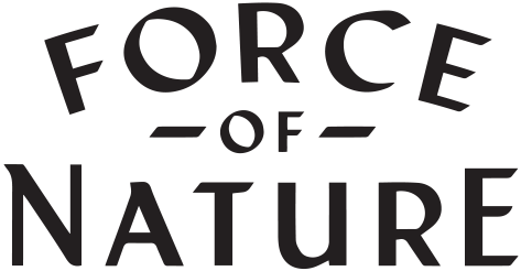 Force of Nature logo with a transparent background.